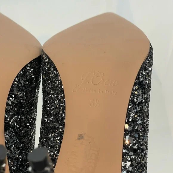 J. CREW GLITTER PUMPS - Picture 5 of 6
